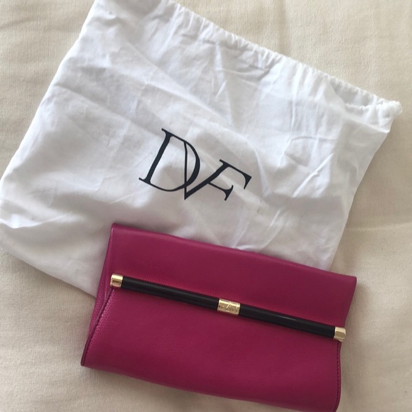 DVF Envelope Clutch, Diane Von Furstenberg - Picture 1 of 7